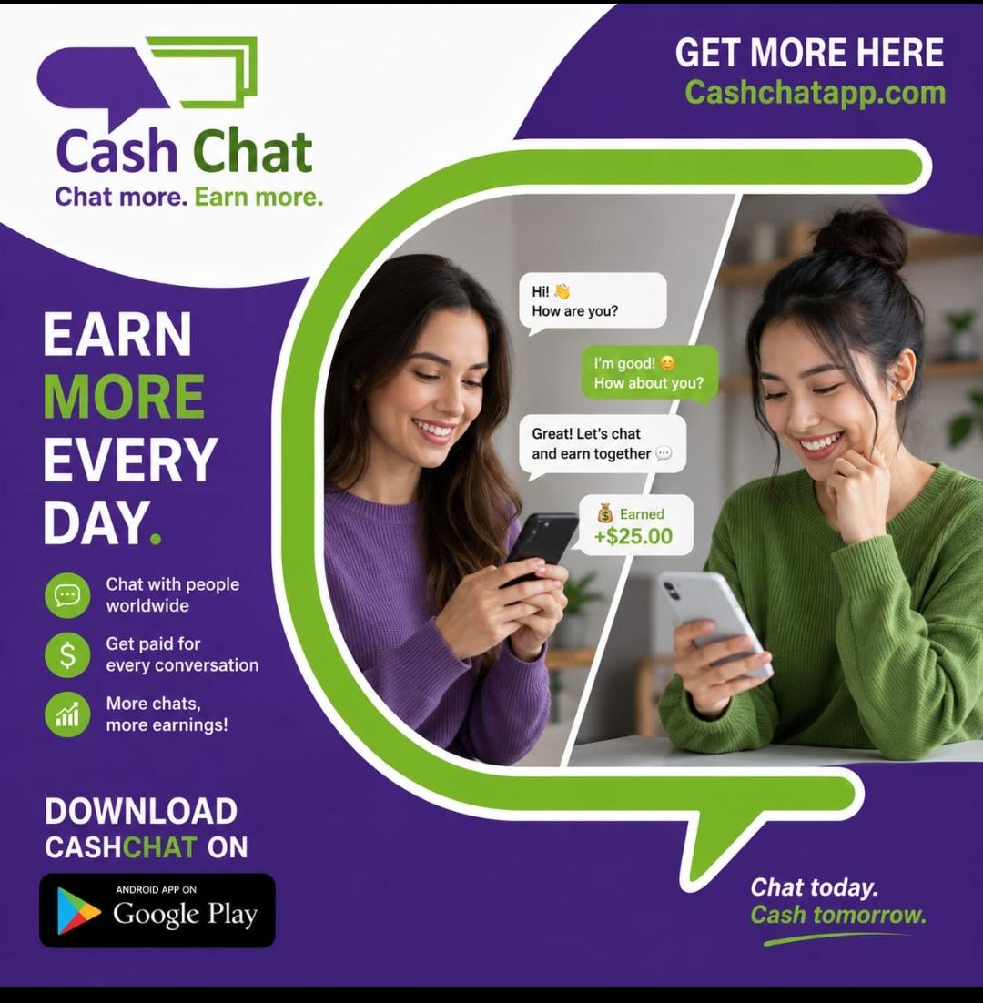 Welcome to the Cash Chat & Pesamoni section of SmartTech-... · @💬 SmartTech Chat & Earn Hub on CashChat