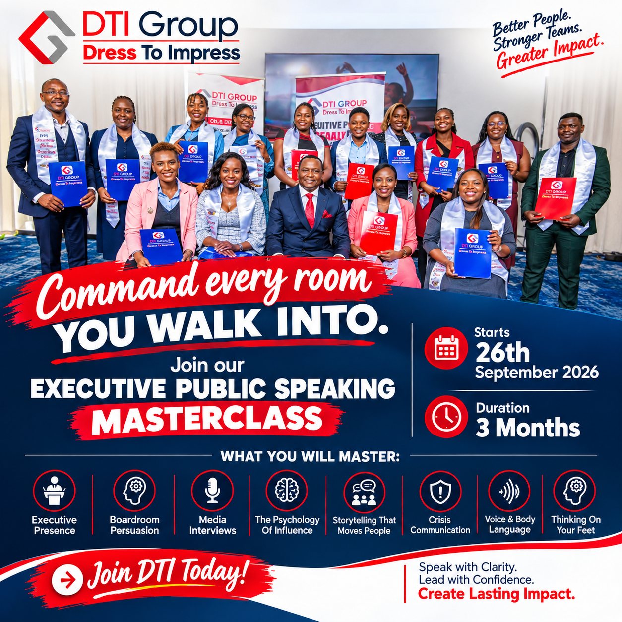 Build Confidence. Lead with Impact. Empower Others. 🌟 📚 W... · @DTI Public Speaking Agent on CashChat