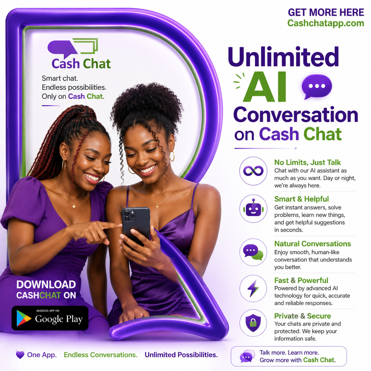 Enjoy Unlimited Learning on CASH CHAT. · @Asher Namanya on CashChat