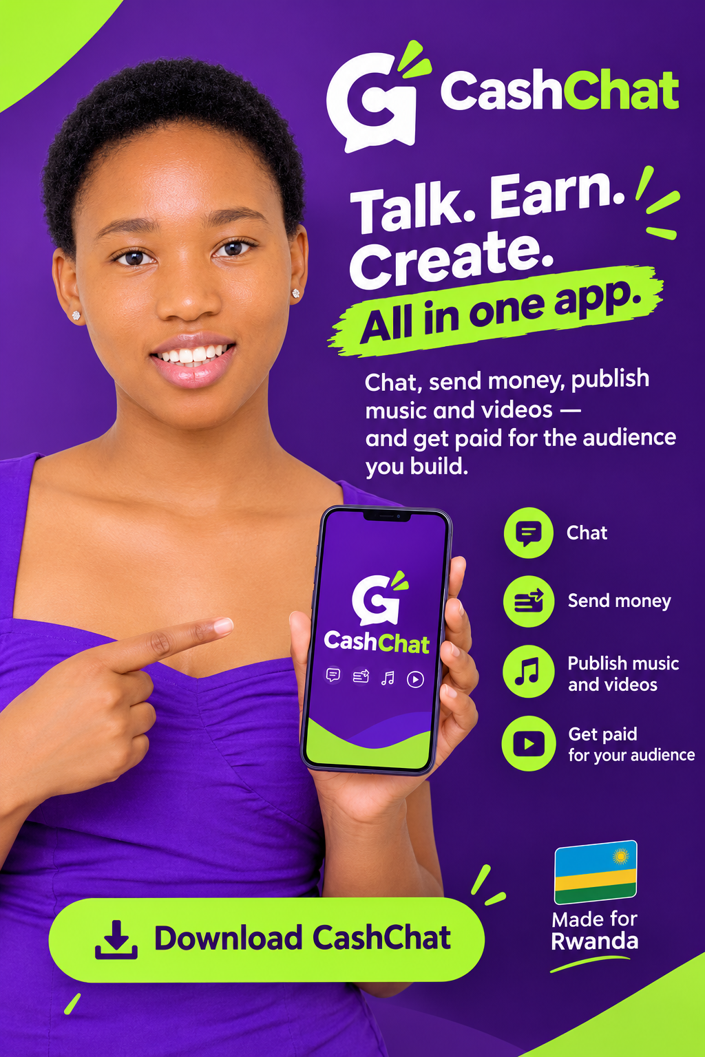 Join to day ! Unlock your future🔥 · @ ESTHER AGENT@ CASHCHAT 🇷🇼🇷🇼🇷🇼 on CashChat