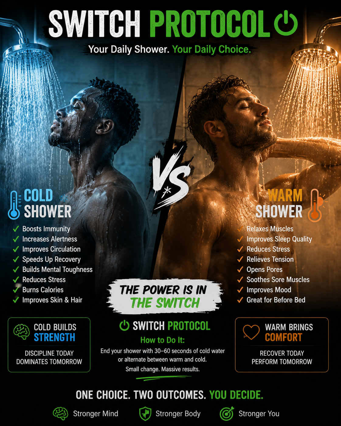 🚿❄️ COLD SHOWERS CHANGED MORE THAN MY MORNING ROUTINE SWI... · @Sonto on CashChat