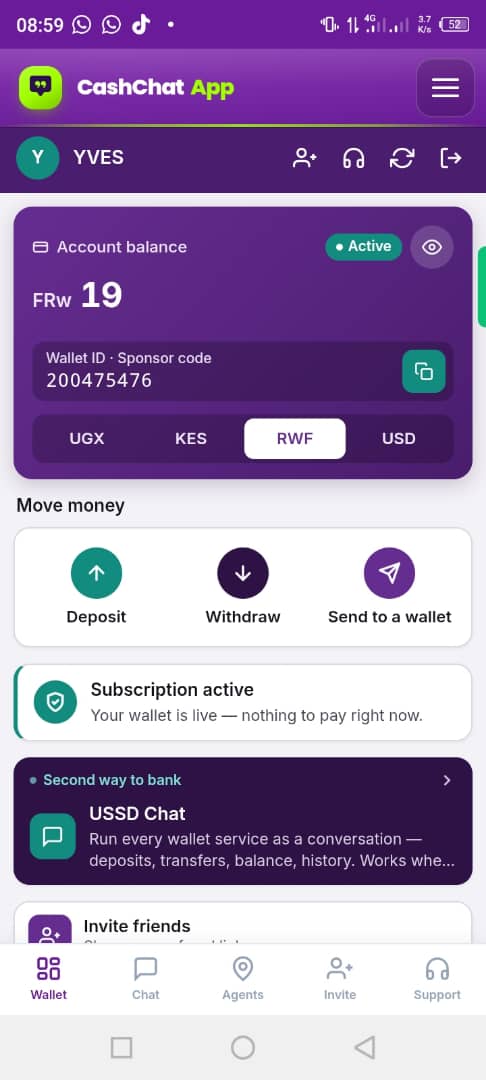 Rwanda champion🥰🥰🥰🥰🙏 · @ ESTHER AGENT@ CASHCHAT  on CashChat