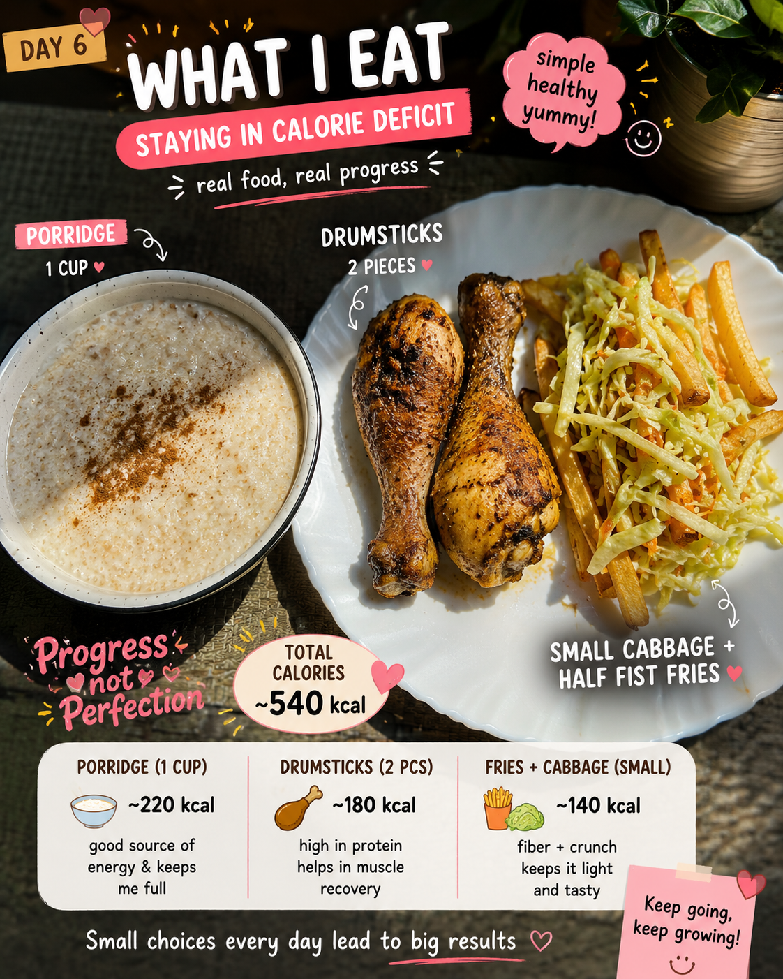 🔥 Day 6 of My Calorie Deficit Journey 💪 #SwitchProtocol T... · @Sonto on CashChat