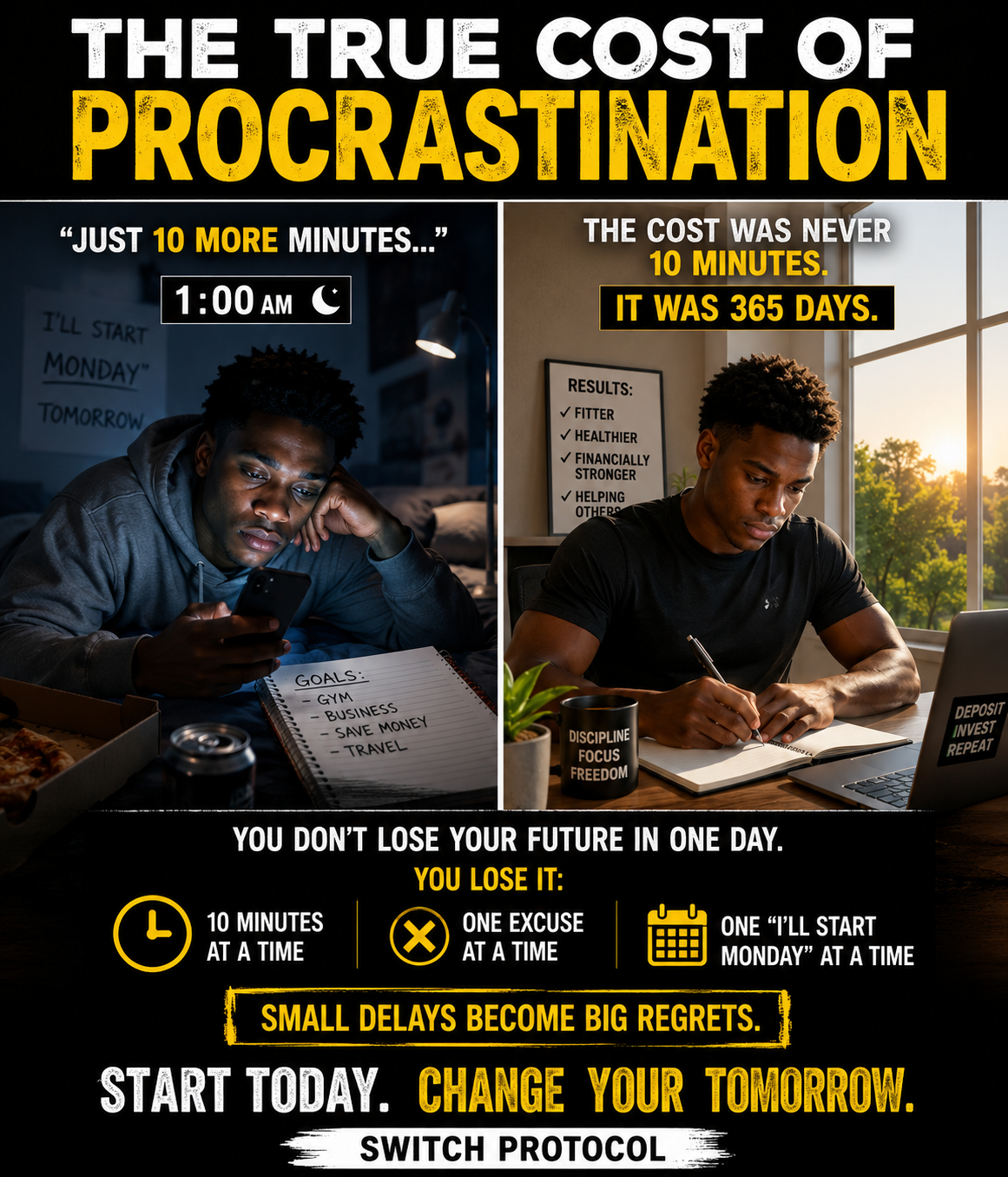 Procrastinator! · @Sonto on CashChat