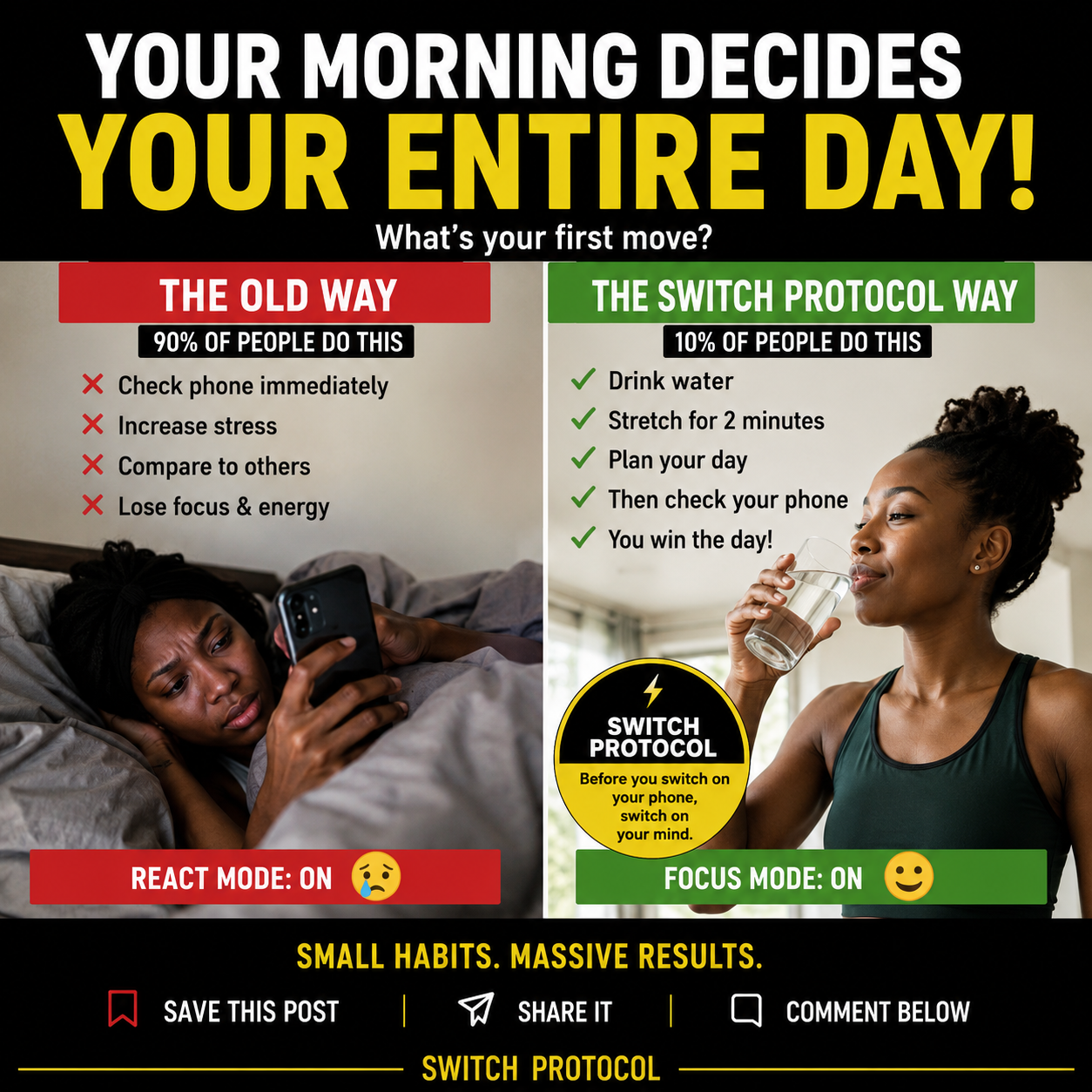 Every morning, Michael had the same routine. Before his f... · @Sonto on CashChat