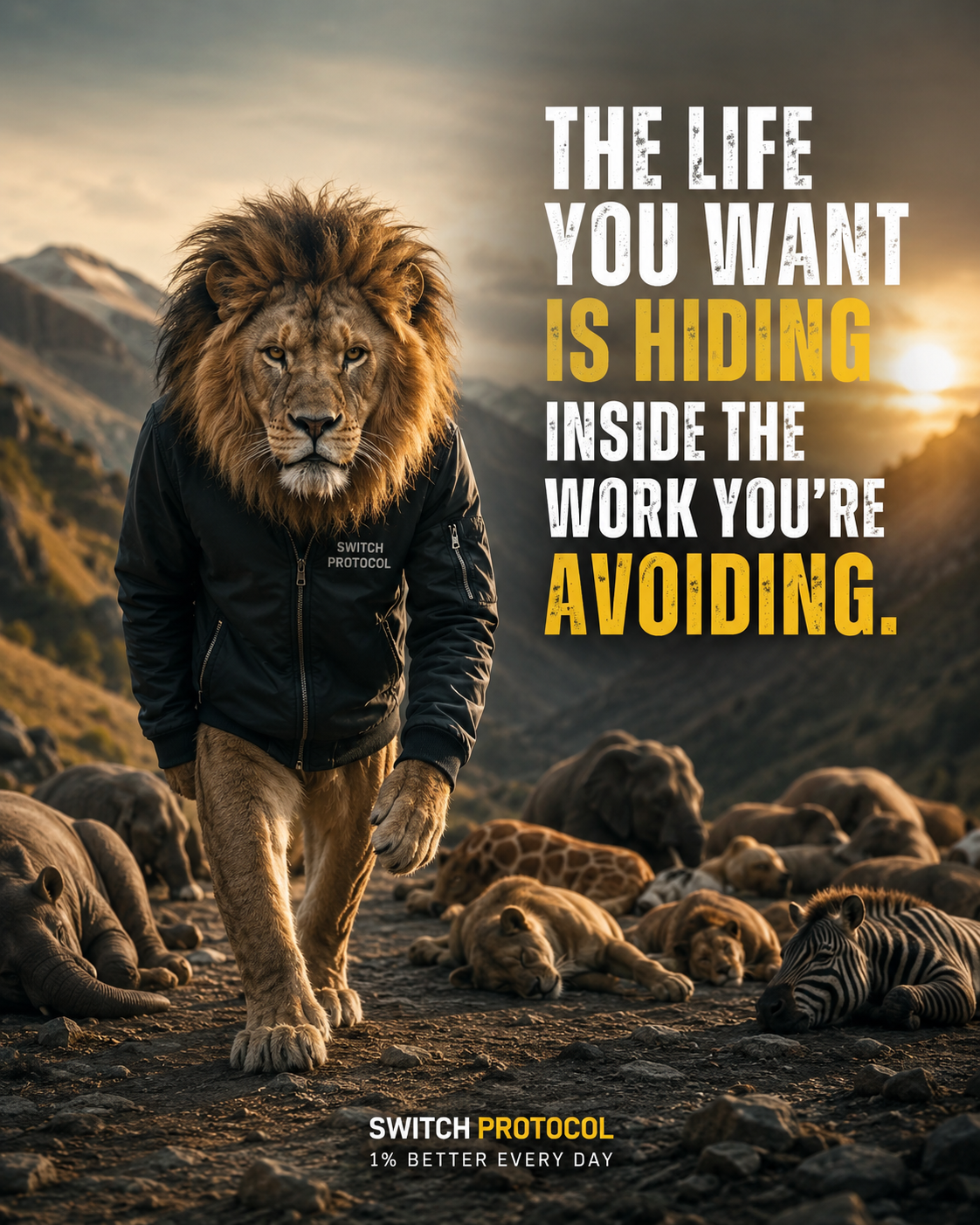 🦁 Everyone wants a better life. Few are willing to do the... · @Sonto on CashChat
